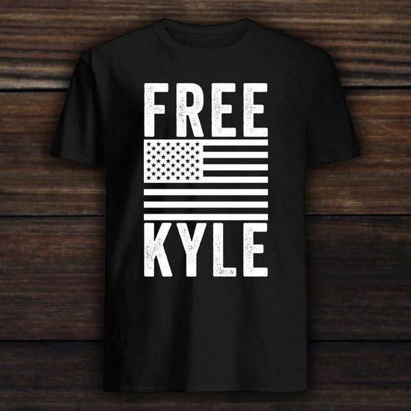 

kyle shirt rittenhouse retro vintage american flag t-shirt, White;black