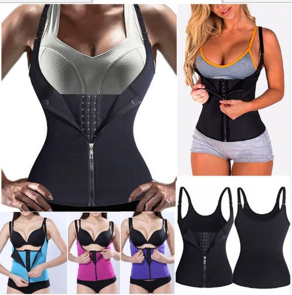 

waist trainer women shapewear corset tummy control slimming belt women's shapers, Black;white