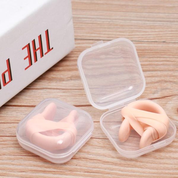 

anti-choking water professional nose clips swimming protection with lanyard clip