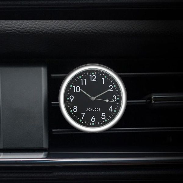 

wall clocks mini car boat quartz watch stick-on clock decorative luminous analog pocket easy read ornament