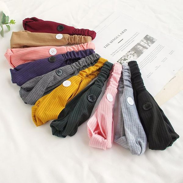

hair clips & barrettes twisted criss cross headbands non slip elastic with button for women jl, Golden;silver