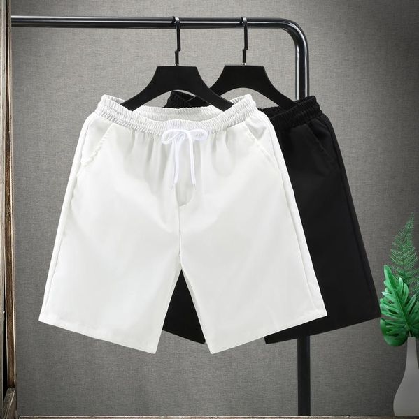 

men's shorts summer basketball sportswear casual boardshorts man zipper pocket breathable short trousers fashion dk059, White;black