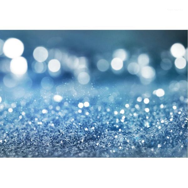 

party decoration blue bokeh spots decor backdrop christmas year halos pography background sequin born baby portrait po studio props1