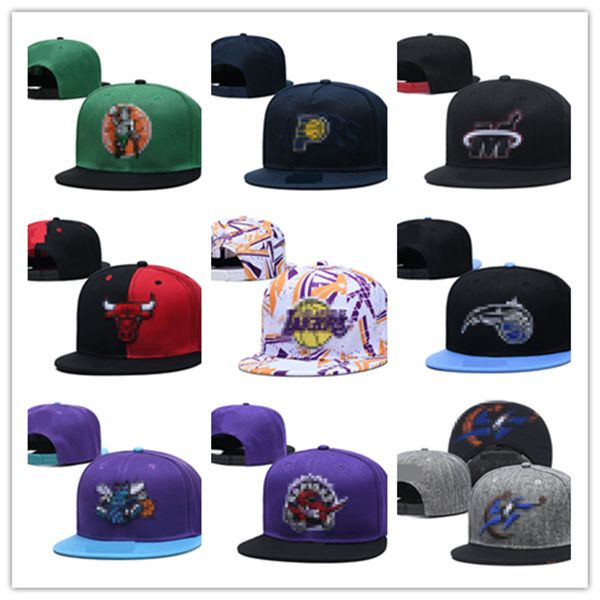 

2021 basketball hat football cap men women hip hop adjustbale basetball hats bone snapback caps fashion all teams 03, Blue;gray