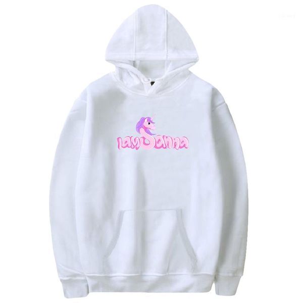 

men's hoodies & sweatshirts iamsanna all-match casual men and women clothing, Black