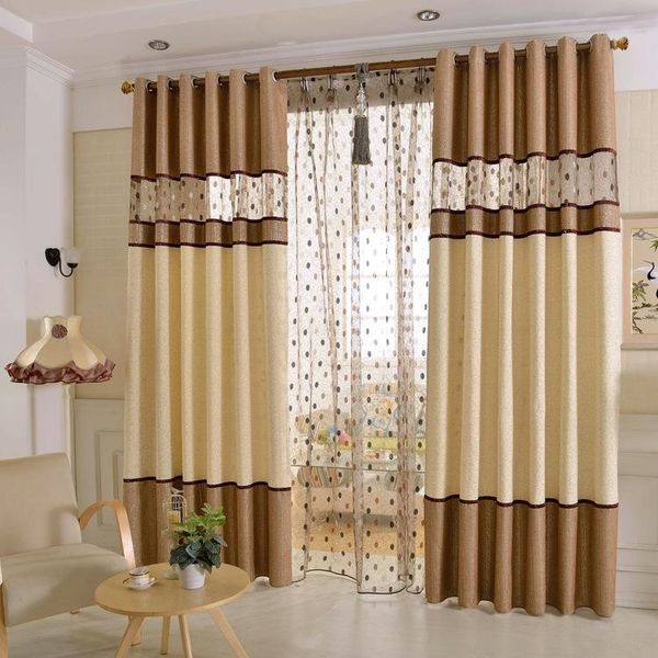 

curtain & drapes curtains for dining living bedroom room chenille stitching modern minimalist shading bird's nest