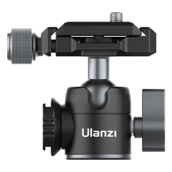 

tripod heads ulanzi u-60l ball head multifunction metal ballhead tablestand adapter for outdoor vlog parts
