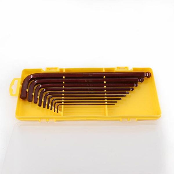 

parts 1set allen wrench metric inch l size key short arm tool set easy to carry in the pocket