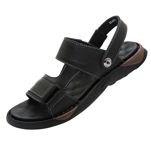 

sandals whoholl men's sandal wading men shoes lightweight breathable non-slip outdoor beach summer hiking, Black