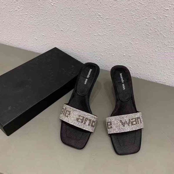 

leather 2021 summer new thin fairy geomantic high heel flash cat fashion open toe sandals, Black