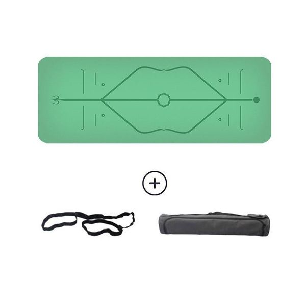 

yoga mats 183cm * 68cm 5mm natural rubber exercise mat assist lianxiyuqiedian dance gymnastics beginner sports large
