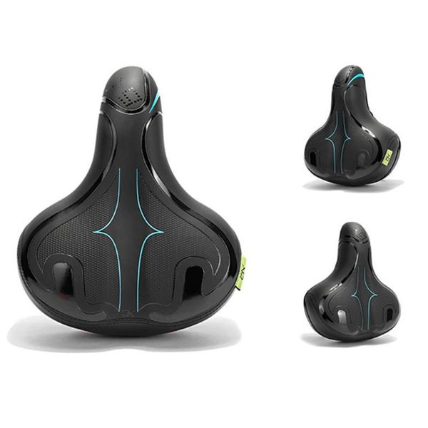 

bike saddles inbike saddle silicone cushion pu leather surface silica filled gel comfortable cycling seat shockproof bicycle