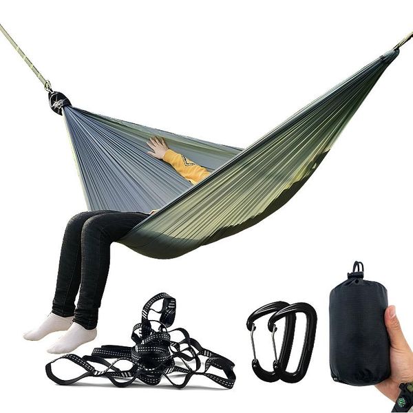 

camp furniture 2-person hammock outdoor ultralight 210t (40d) nylon for outdoor, camping & hiking