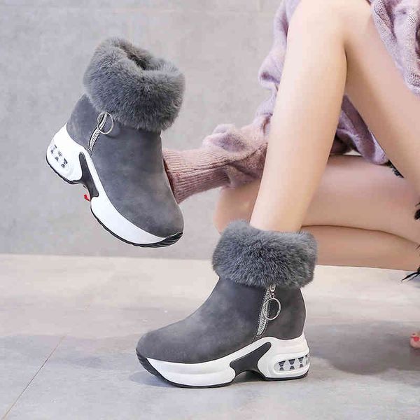 

boots winter boots snow women's ankles causal ankle mujer r3rx, Black