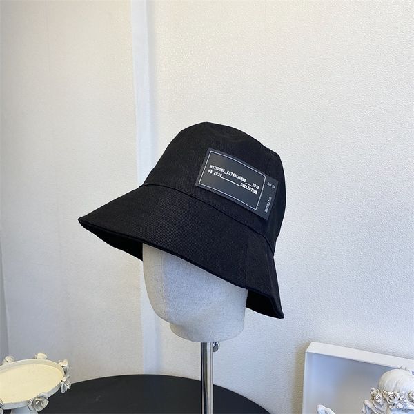 

we11done 20ss new bucket hat in spring and summer zy, Blue;gray