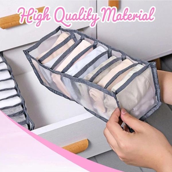 

underwear storage box with compartments socks bra underpants organizer drawers