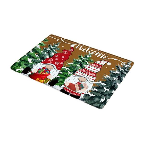 

carpets floor mat christmas theme pattern non slip flannel front door home decor xmas letter print rug festival car carpet natal