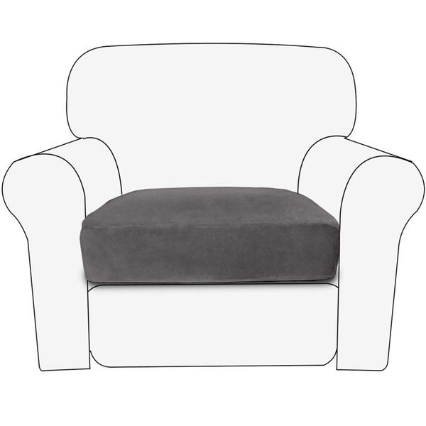 

chair covers plain color velvet sofa cushion cover pet kid furniture protector for living room elastic couch seat slipcover