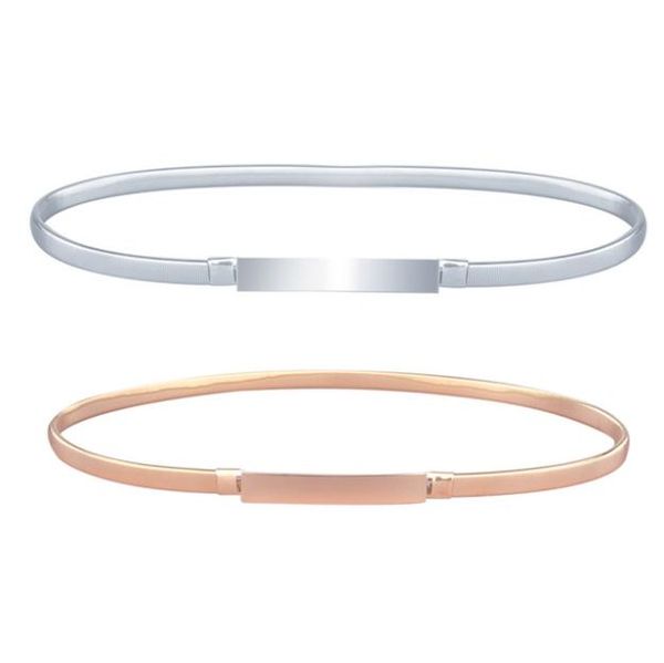 

belts 1pcs fashion gold silver women for dress elegant elastic female waist this ladies waistband, Black;brown