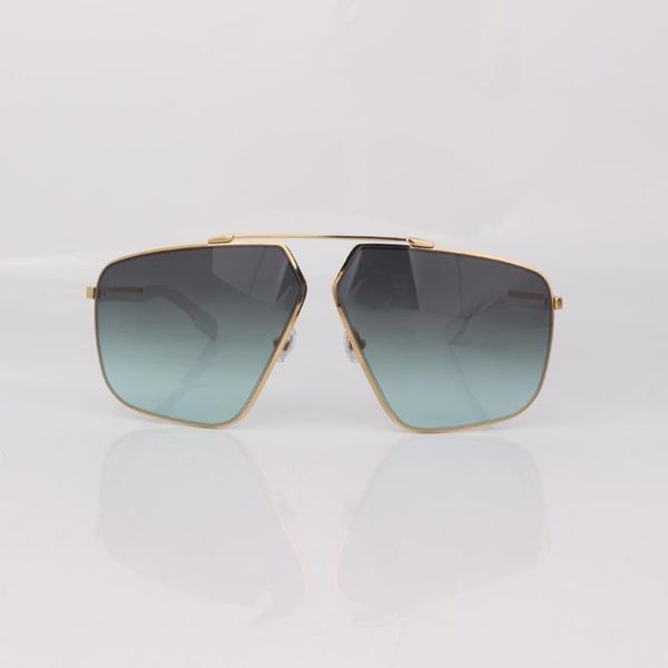 

sunglasses mask metal frame for men green gradient classic, White;black