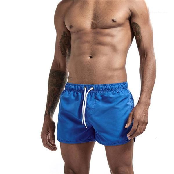 

bain homme bathing de suit bermuda surf beach wear man board shorts solid swimwear men swimming trunks mens swim briefs maillot