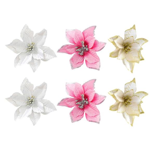 

6pcs ornament prime durable xmas for decorative flowers & wreaths