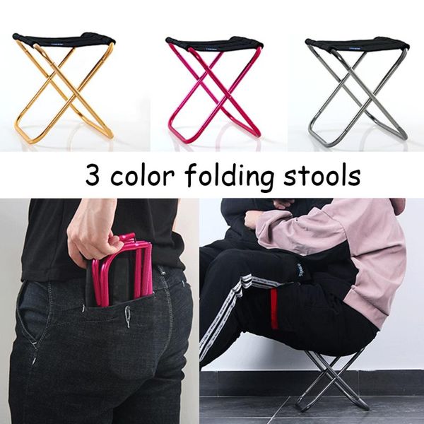 

folding stool bench portable outdoor travel fishing chair gmn camp furniture
