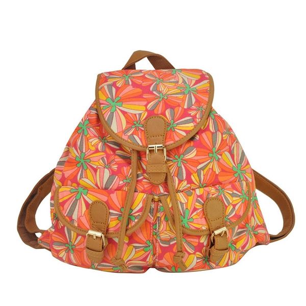 

korean new fashion pattern women's backpack travel space backpack makeup bag