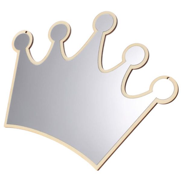 

mirrors 1pc children room acrylic mirror wall stickers crown shape sticker