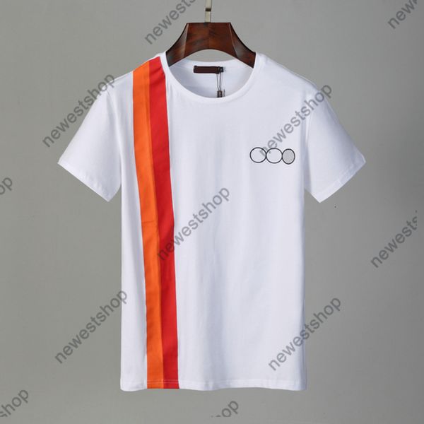 

designers new summer 2021 shirts mens clothing tshirt letter printing patchwork color casual t-shirt women luxury t shirt dress tee, White;black