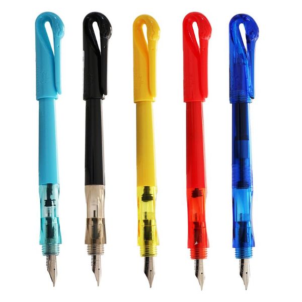 

fountain pens 6pcs set jinhao pen cute swan ink student supplies