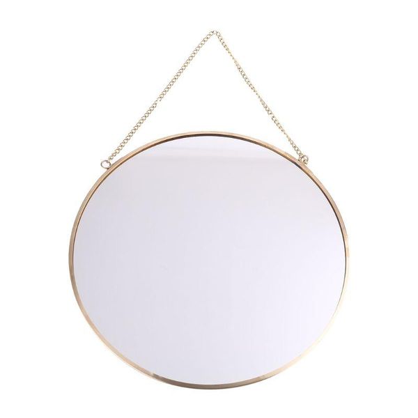 

mirrors round wall hanging mirror gold dressing table makeup bathroom decoration