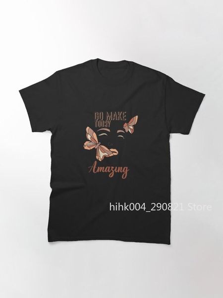 

men's t-shirts go make today amazing classic t-shirt, White;black