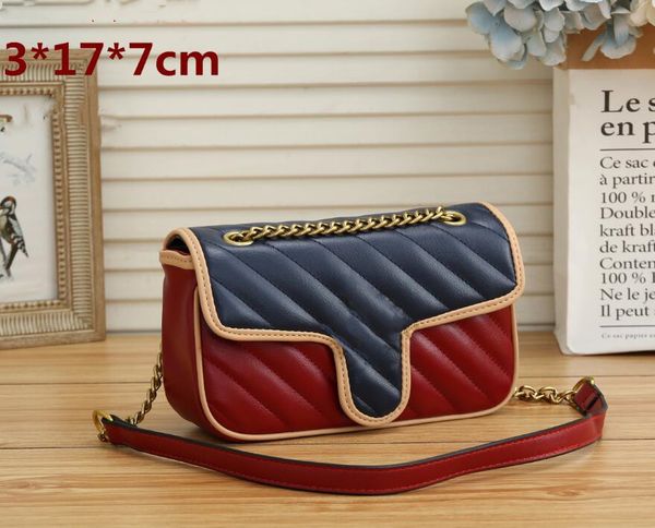

classic leather crossbody bag gold silver chain sell new women handbags shoulder bags tote messenger