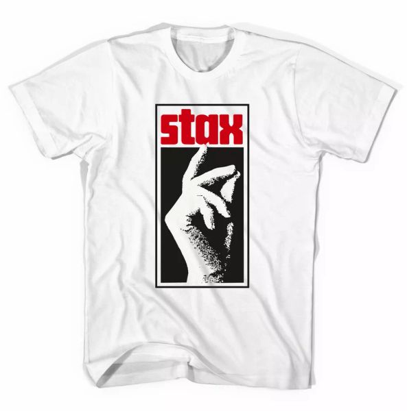 

stax reporter soul bleus funk t-shirt toutes les tailles, White;black
