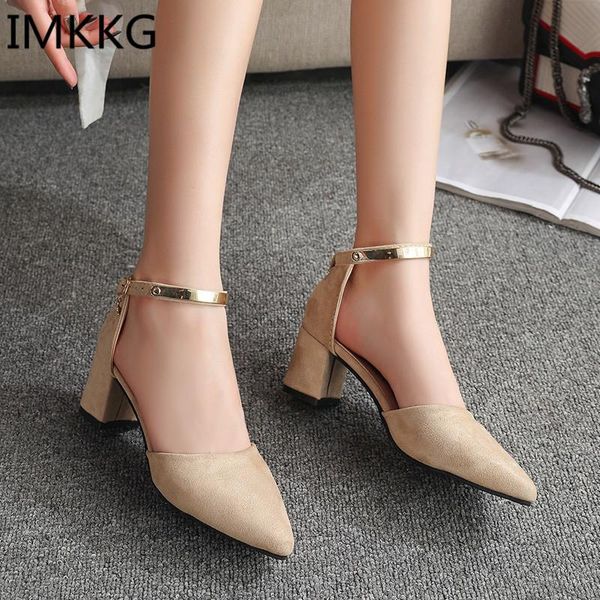 

dress shoes fashion high heels est women pumps thick heel comfortable woman platform v422, Black