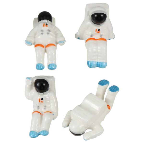 

chopsticks 4 pcs astronaut shaped holder cutlery storage rack rest