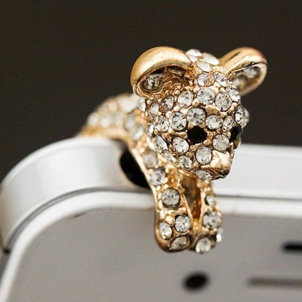 

marsnaska est cute dog design earphone dust plug dustproof caps cell phone accessories for all 3.5mm anti-dust gadgets