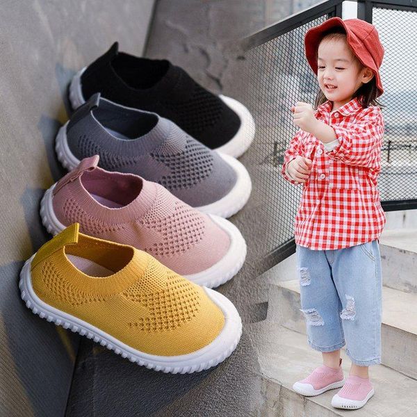 

children's casual shoes boys and girls breathable candy non-slip wear-resistant one foot single sneakers, Black;red