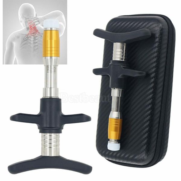 

electric massagers manual chiropractic adjusting tool 10 levels adjustable spine back cervical massage instrument 300n activator gun