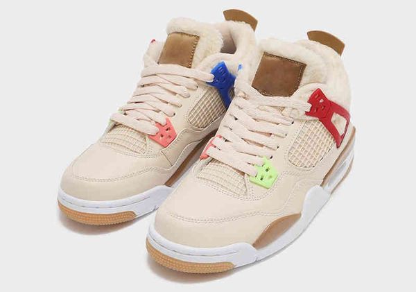 

c080520 2022 authentic 4 gs where the wild things are athletic shoes men women sail university red-hemp-barely volt zapatos outdoor sneakers