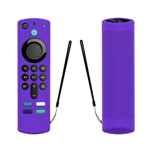 

remote controlers silicone protective case for alexa voice 2021 (3rd gen) controller customized cutting environmental material full package