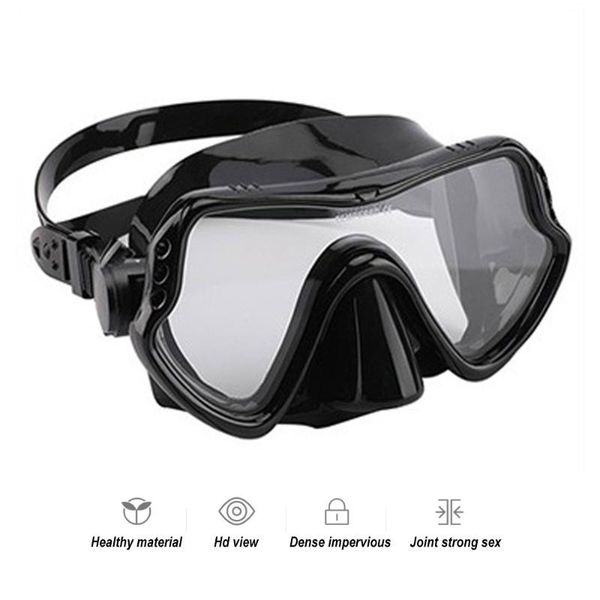 

diving masks swimming glasses set underwater scuba silicone goggles full dry snorkeling mask for men women