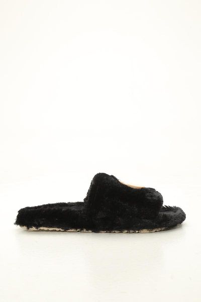 

women's black home slipper slippers