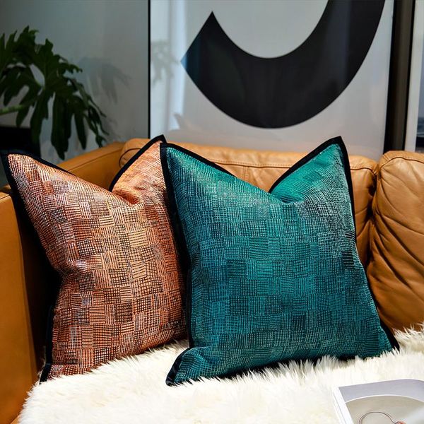 

cushion cover decorative pillow case luxury modern simple abstract geometric art coussin bedding sofa cushion/decorative