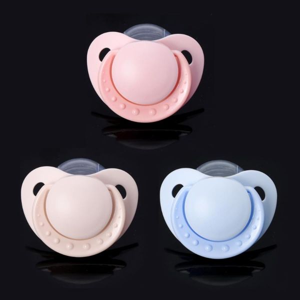 

pacifiers# 2021 funny type pacifier custom big size grade silicone parentchild toys
