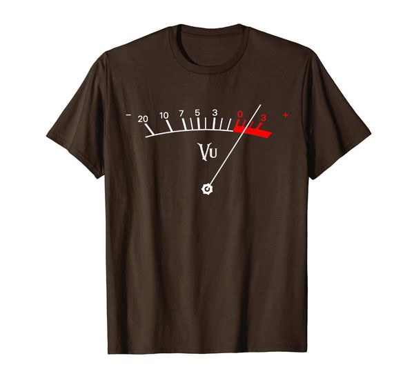 

VU Meter Tee Sound Engineer, Analog T-Shirt, Mainly pictures