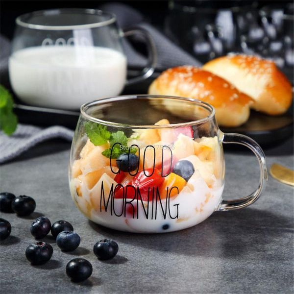 

coffee glass mug black white letter milk tea cup cocktail crystal transparent mugs handle drinkware couple gifts wine glasses