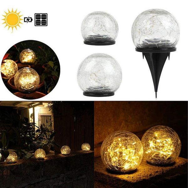 

garden solar light bubble bead string 30led 6.5m household outdoor lawn festival decoration floor lamp lights lamps