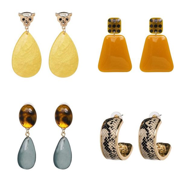 

vintage fashion design dangle earrings for women charm wedding maxi statement christmas gift resin jewelry & chandelier, Silver